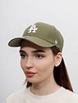 Бейсболка 47 BRAND арт. B-MVP12WBV-SWB Los Angeles Dodgers MLB (оливковый)